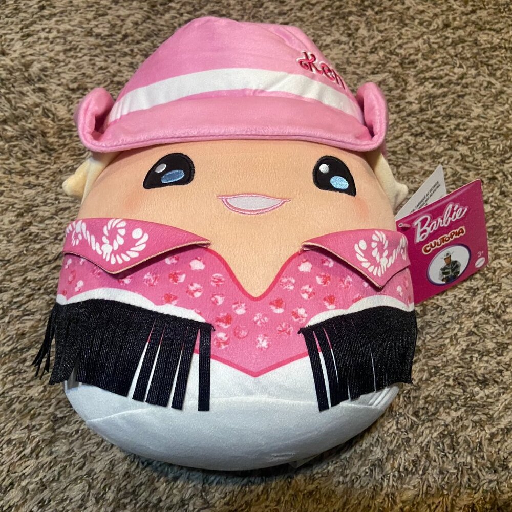 Barbie Cutie Cuddlers (Cuutopia) Plush Stuffed Pillow Doll with Cowboy Outfit